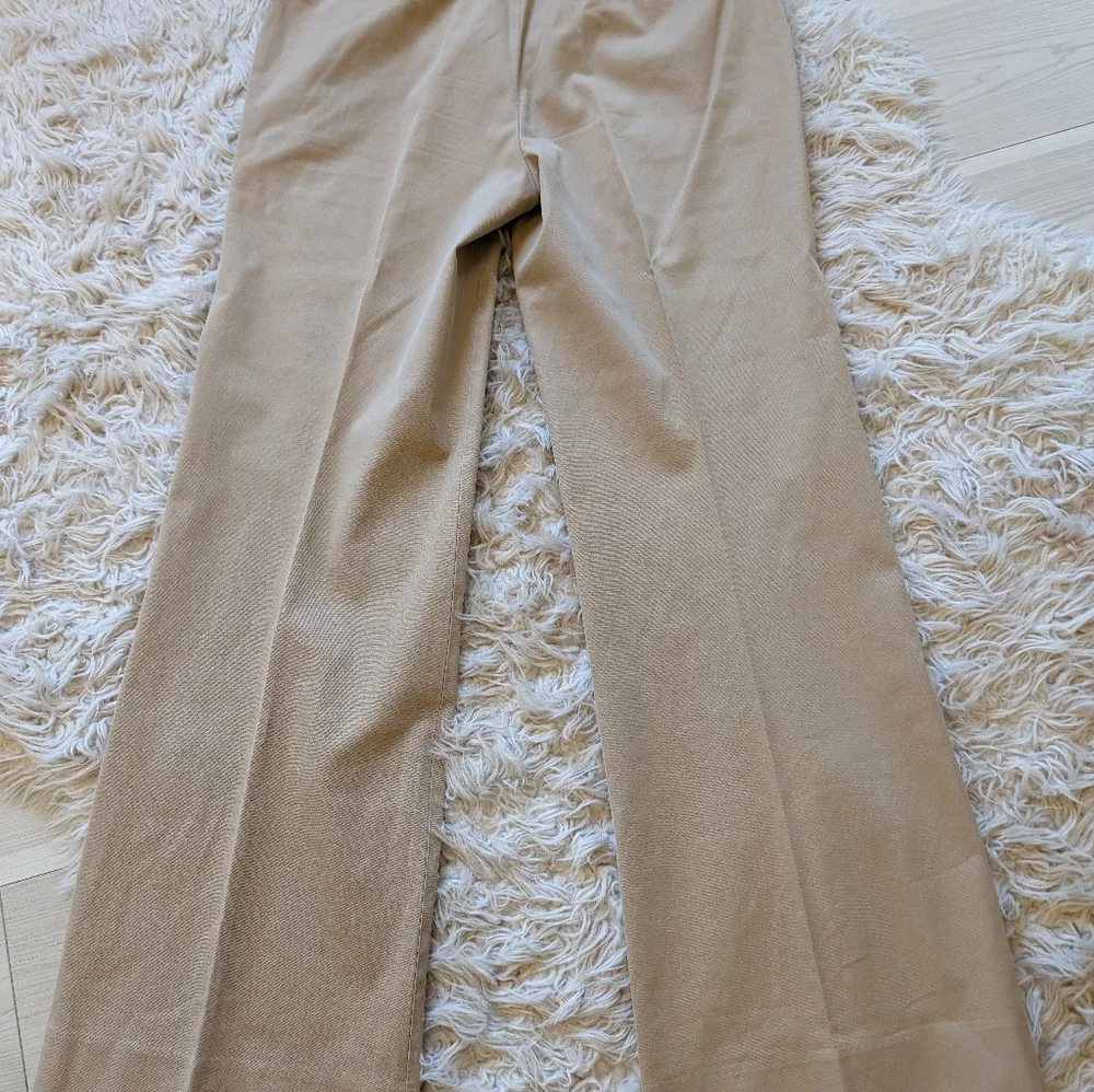 GAP Tan Wide-Leg Corduroy Trousers-NWOT - Picture 5 of 5